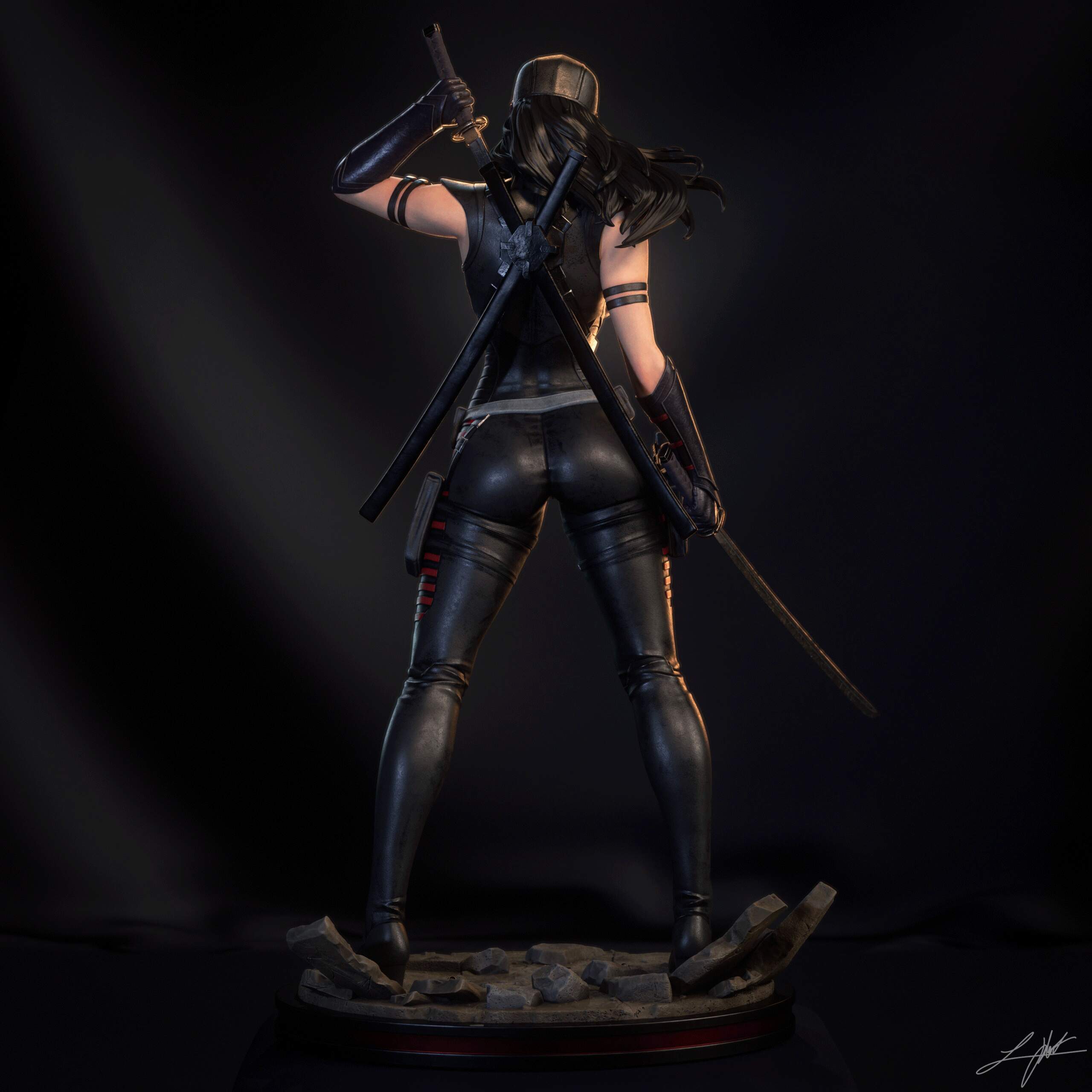 Silent Shadow Statue