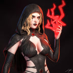 Crimson Sith Statue