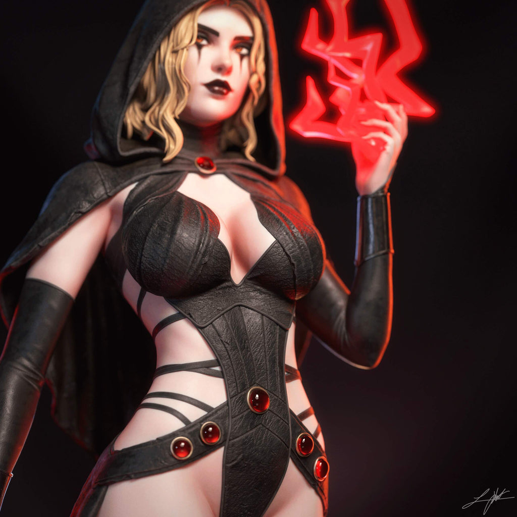 Crimson Sith Statue