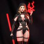 Crimson Sith Statue