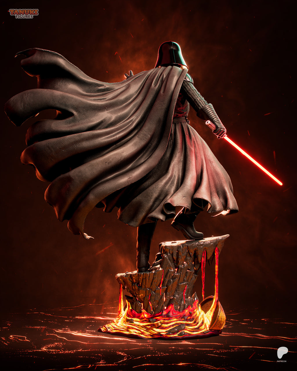 The Sith Lord Statue