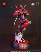 The Crimson Merc Statue