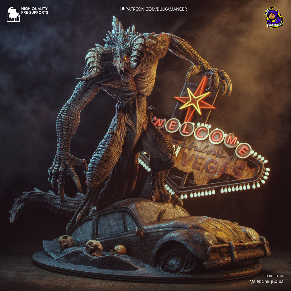 Wasteland Beast Statue