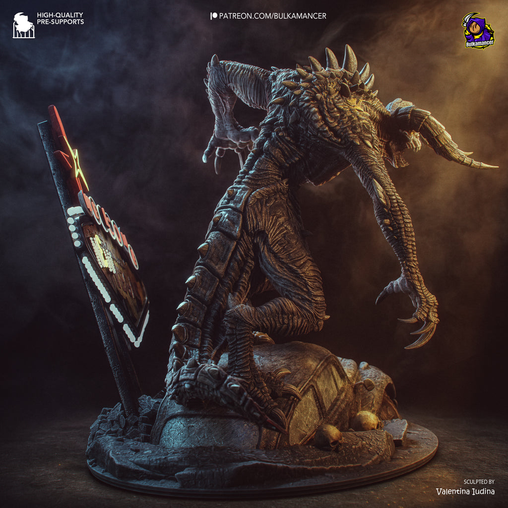 Wasteland Beast Statue