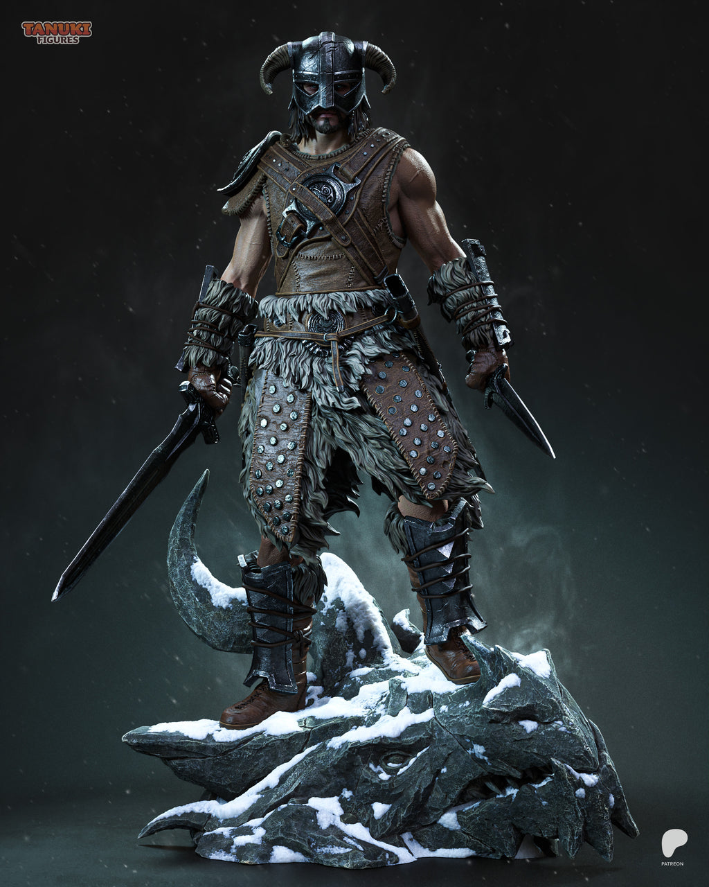 Stormforged Hero Statue