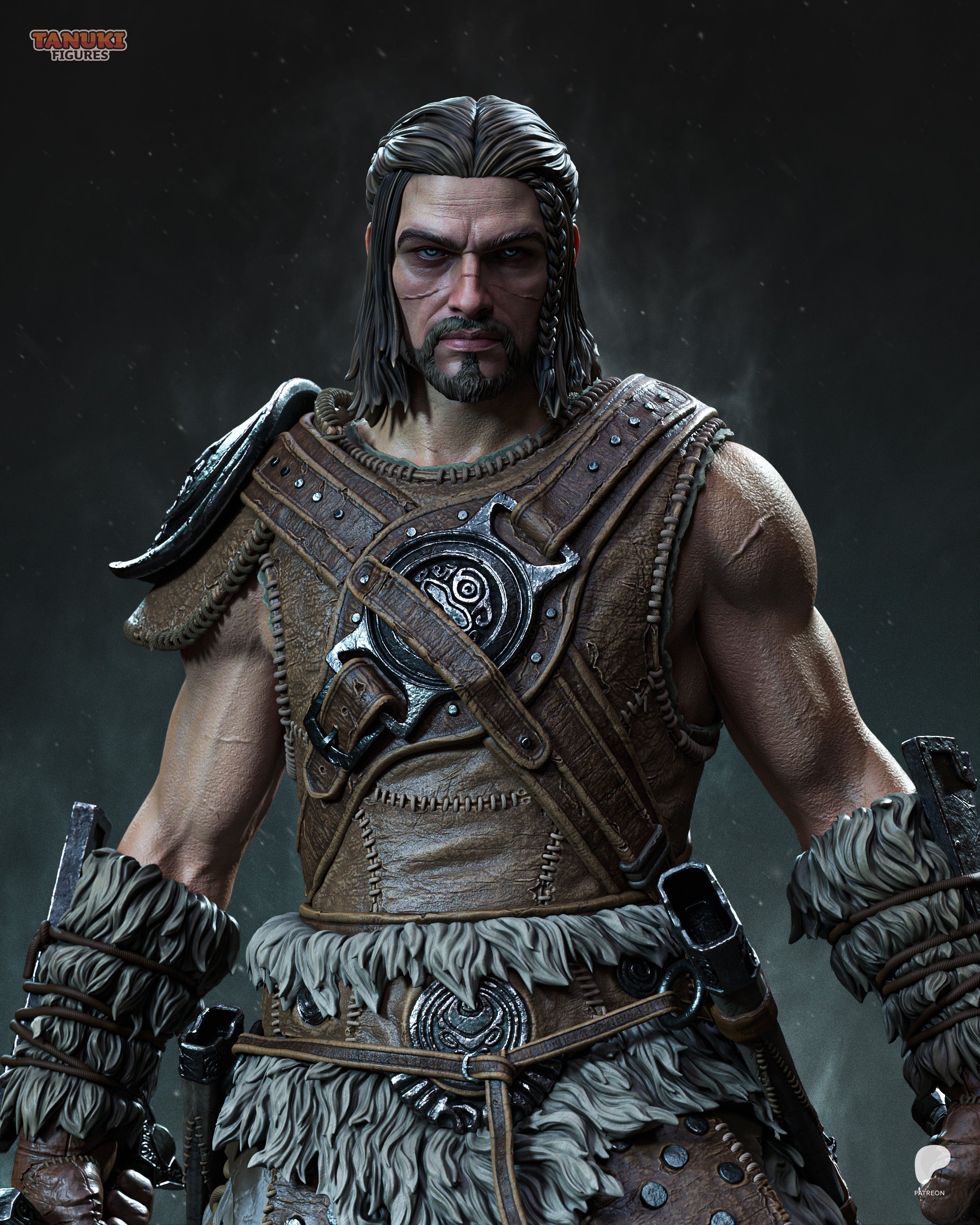 Stormforged Hero Statue