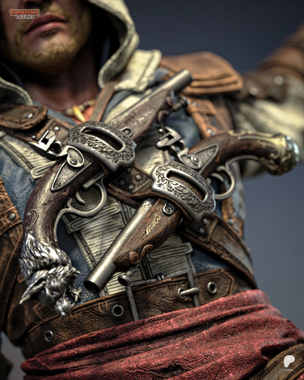 Edward Kenway Statue