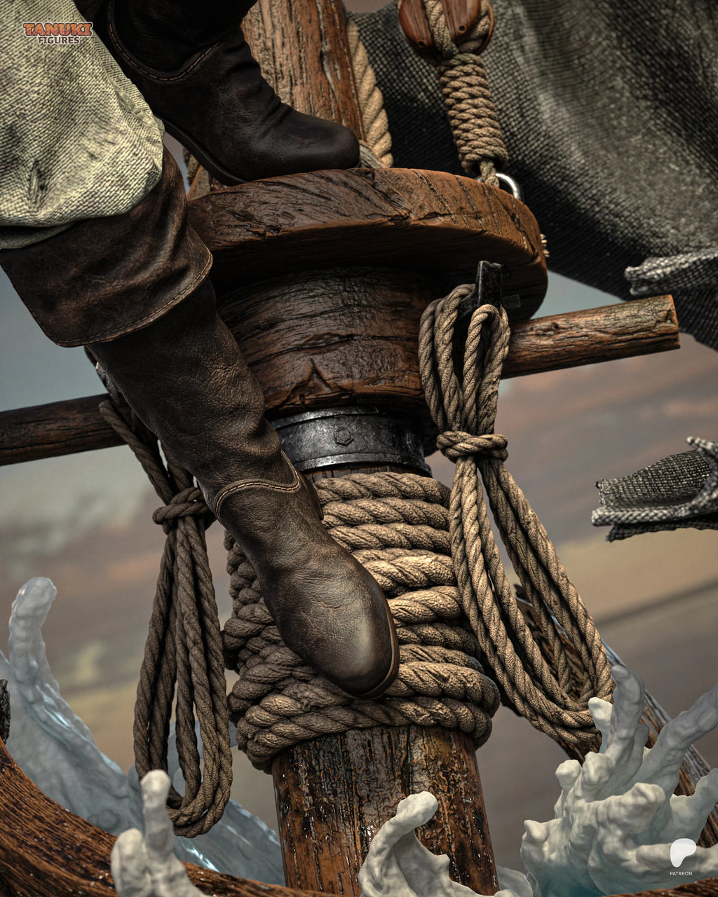 Edward Kenway Statue