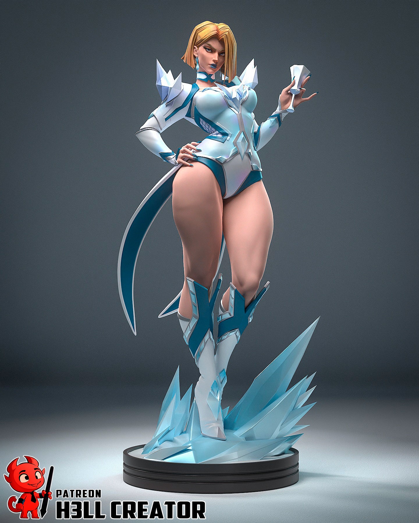 Icebound Regent Statue