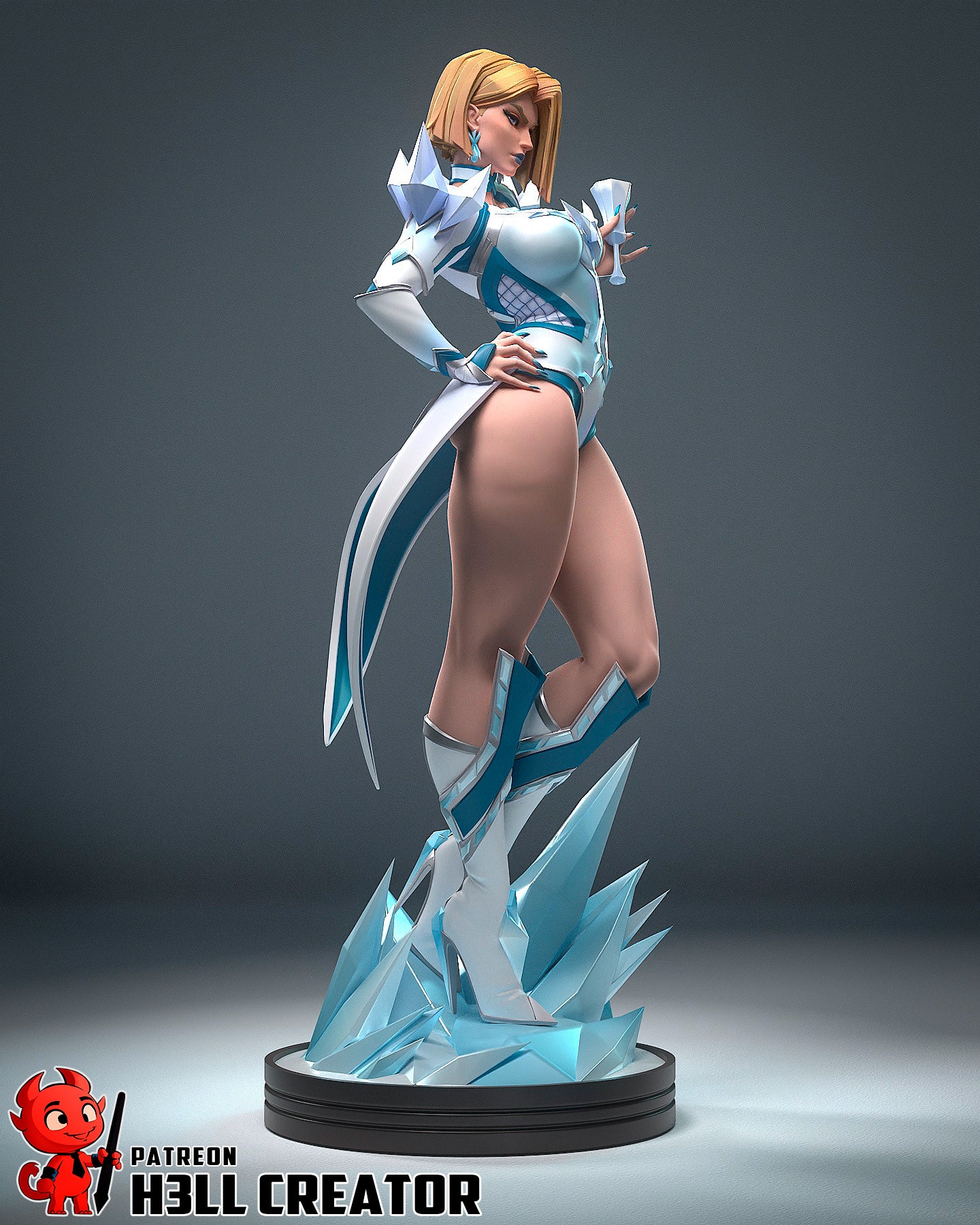 Icebound Regent Statue