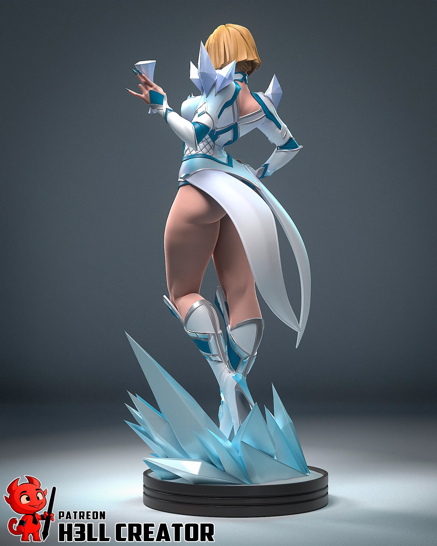 Icebound Regent Statue