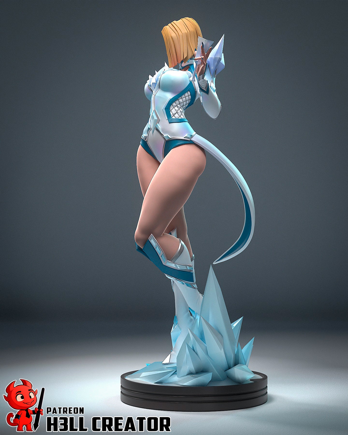 Icebound Regent Statue