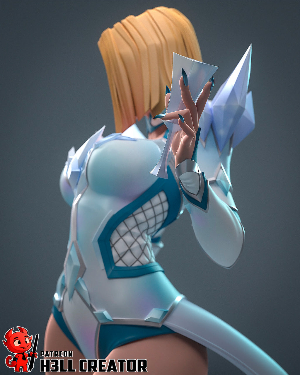 Icebound Regent Statue