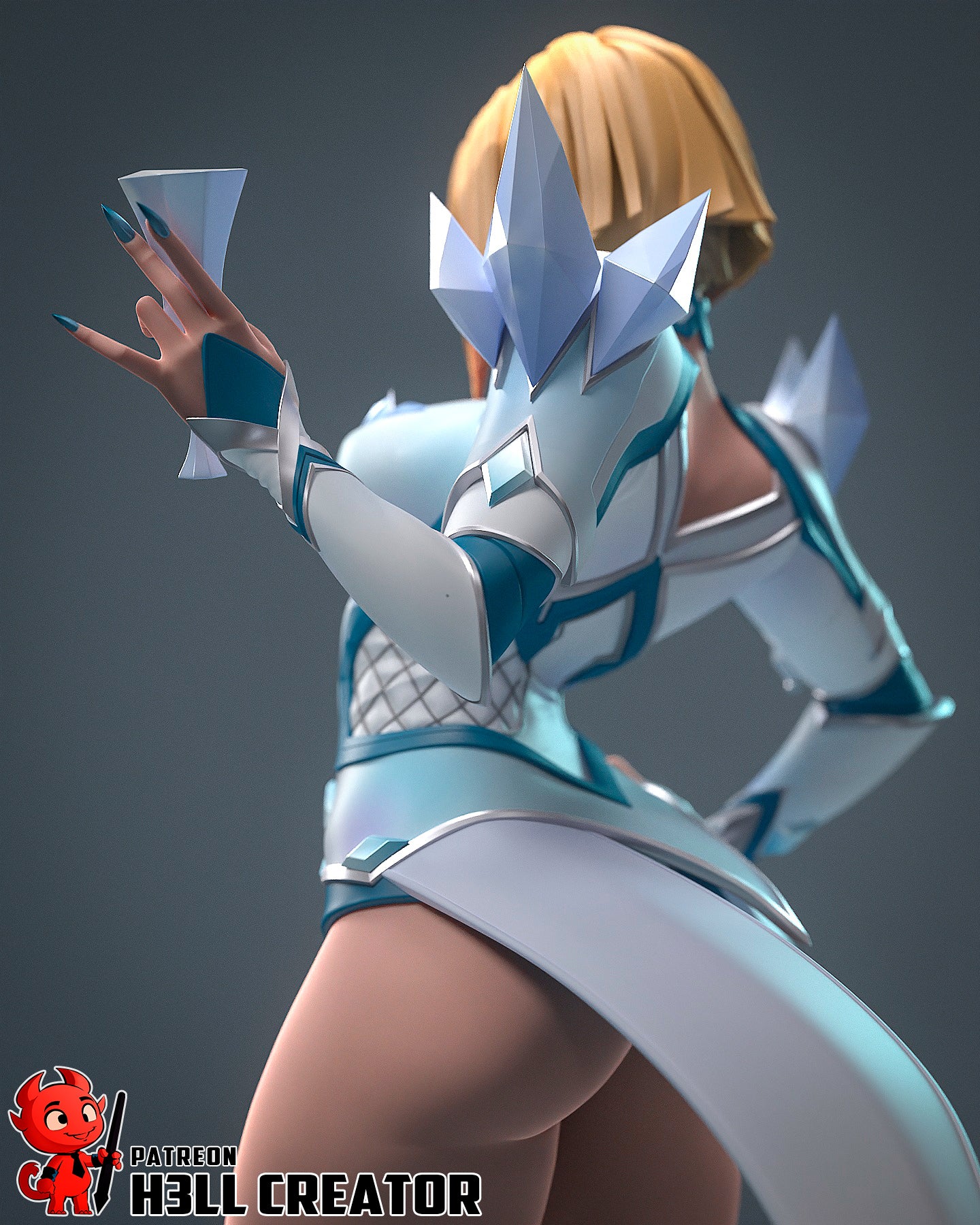 Icebound Regent Statue