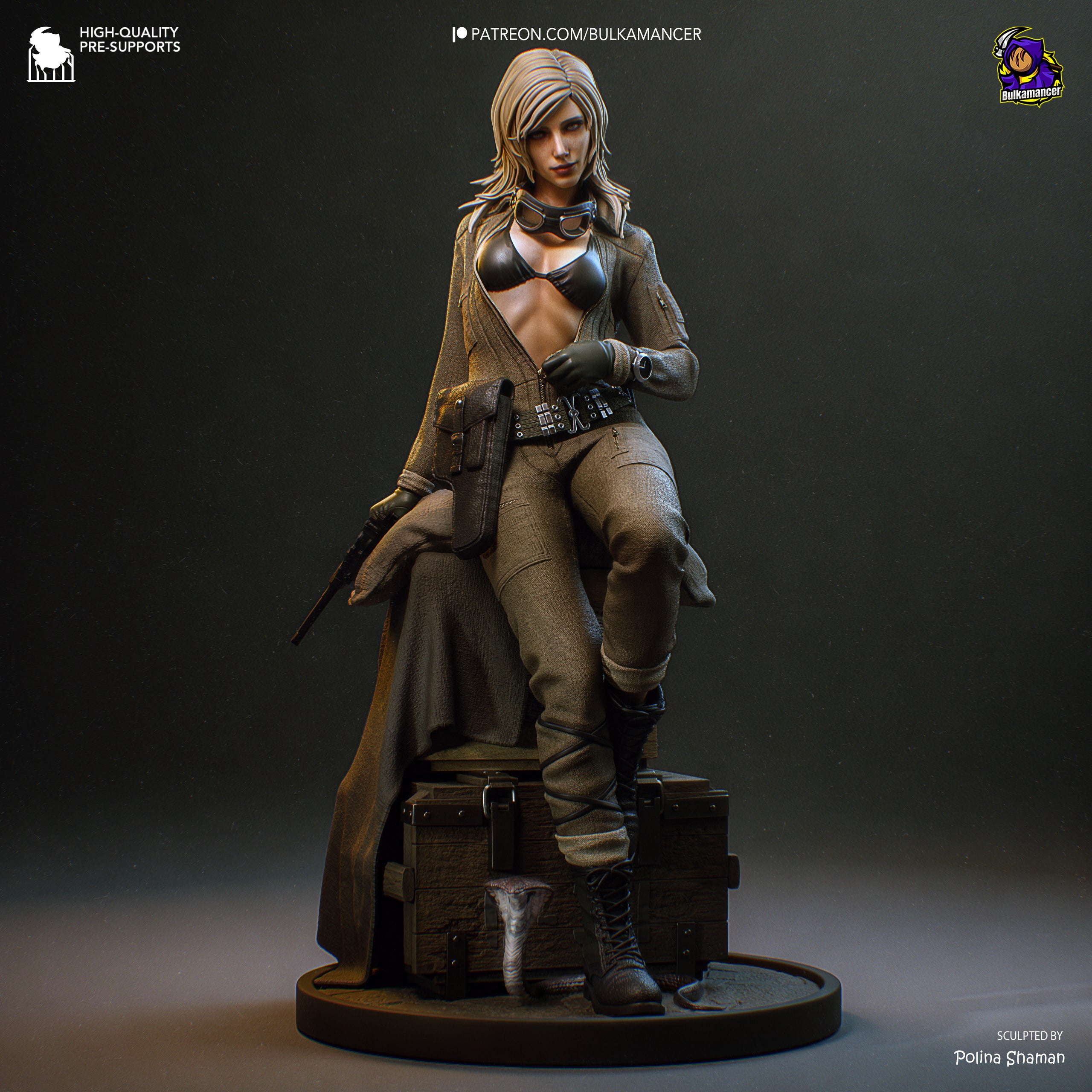 The Desert Spy Statue