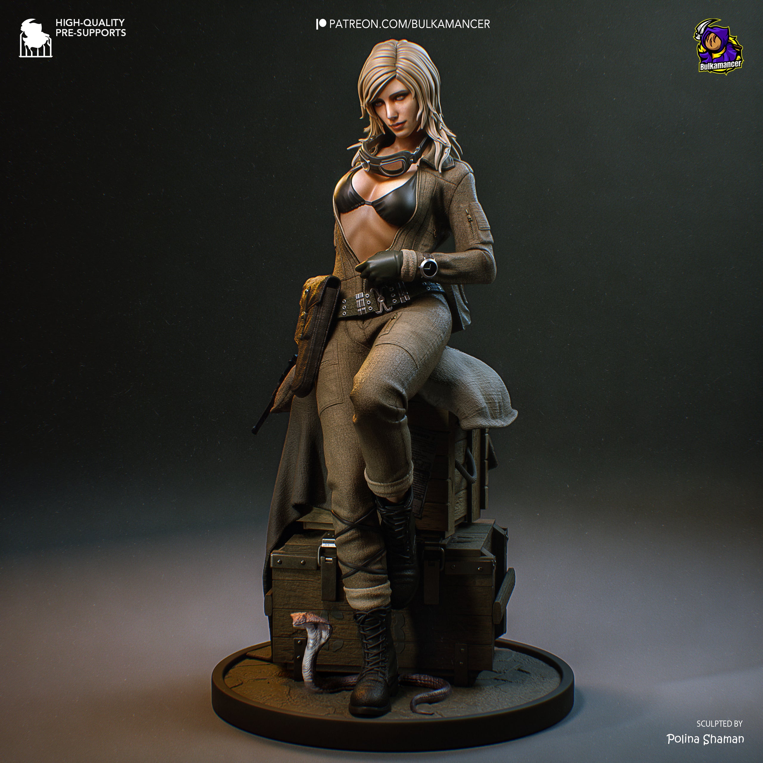 The Desert Spy Statue