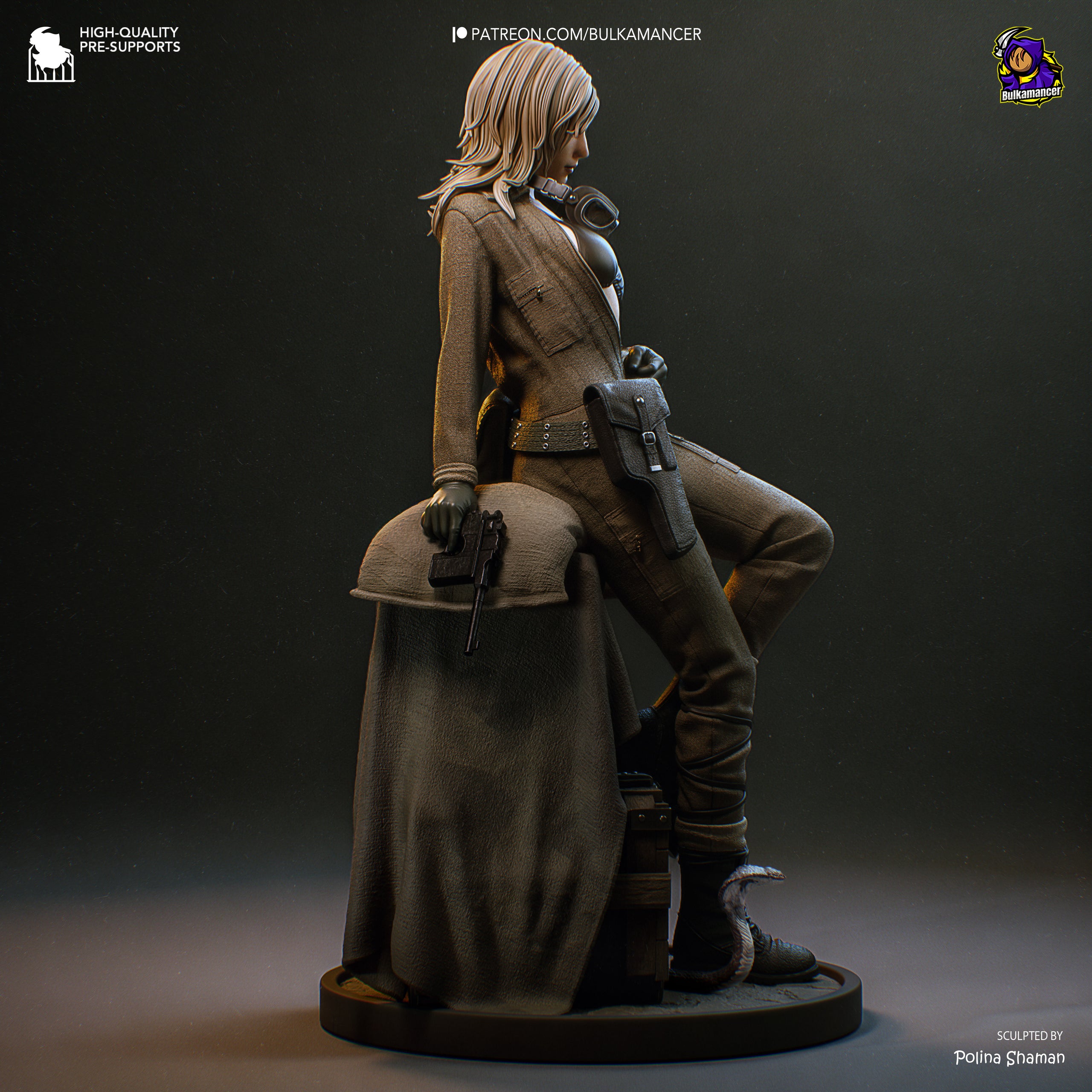 The Desert Spy Statue