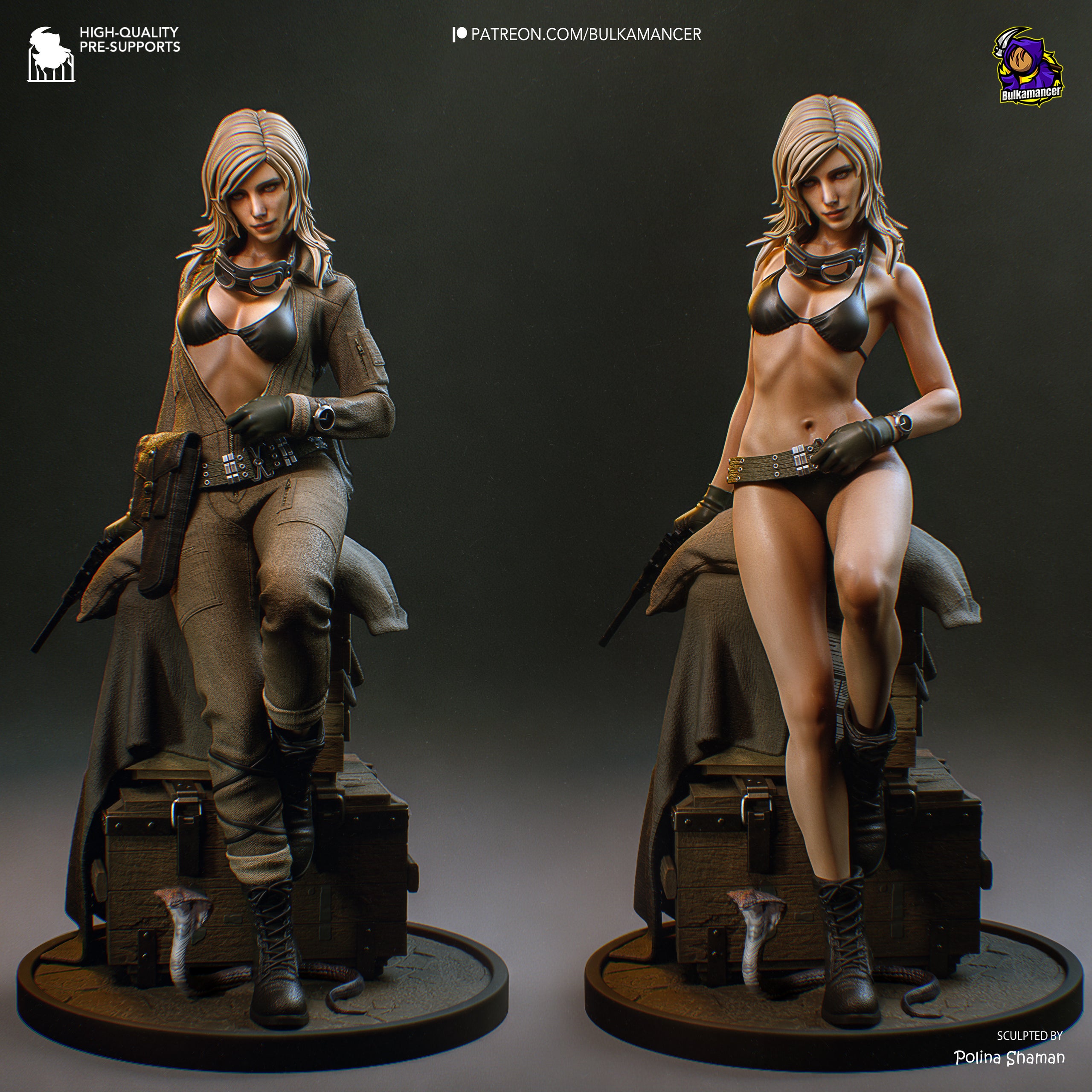 The Desert Spy Statue