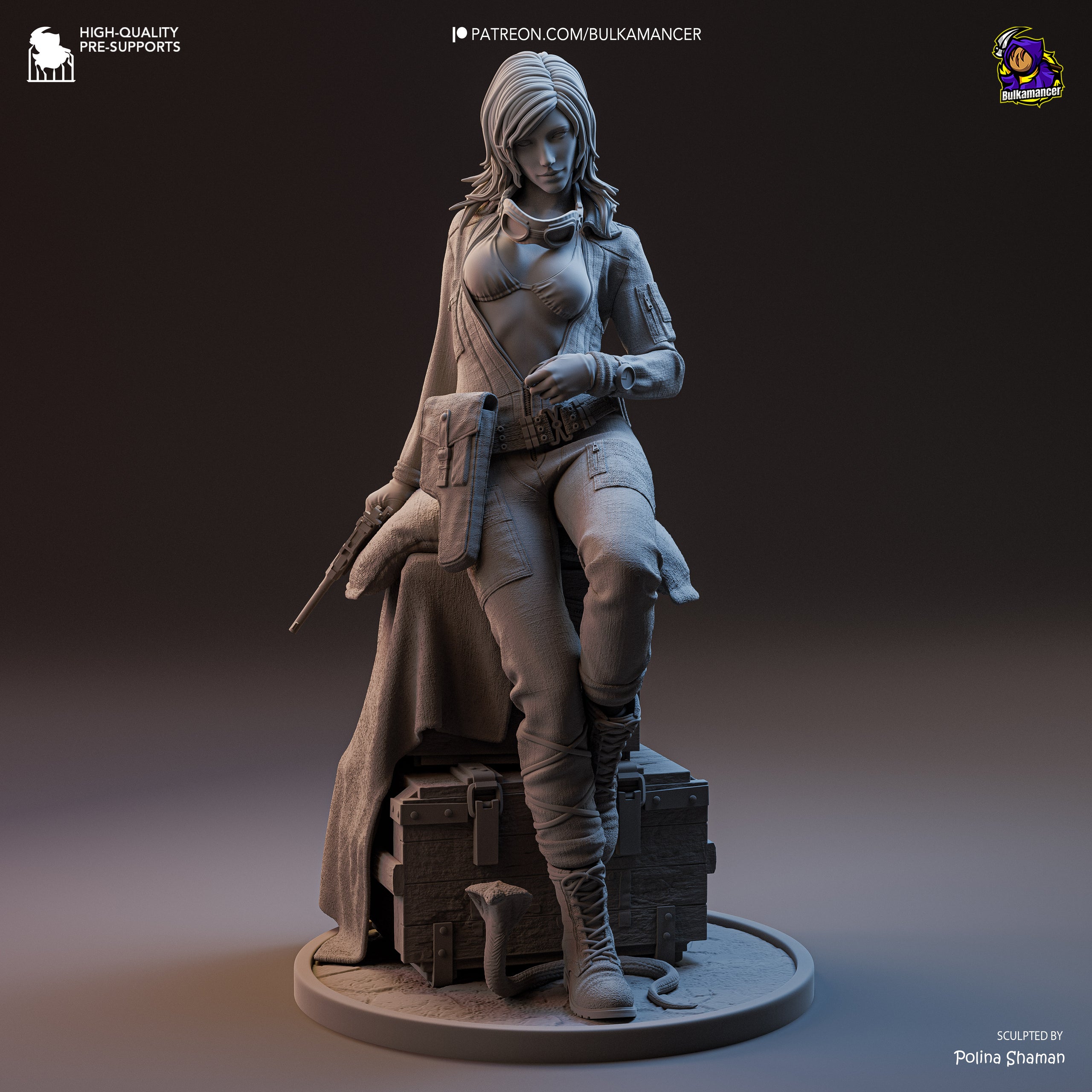 The Desert Spy Statue