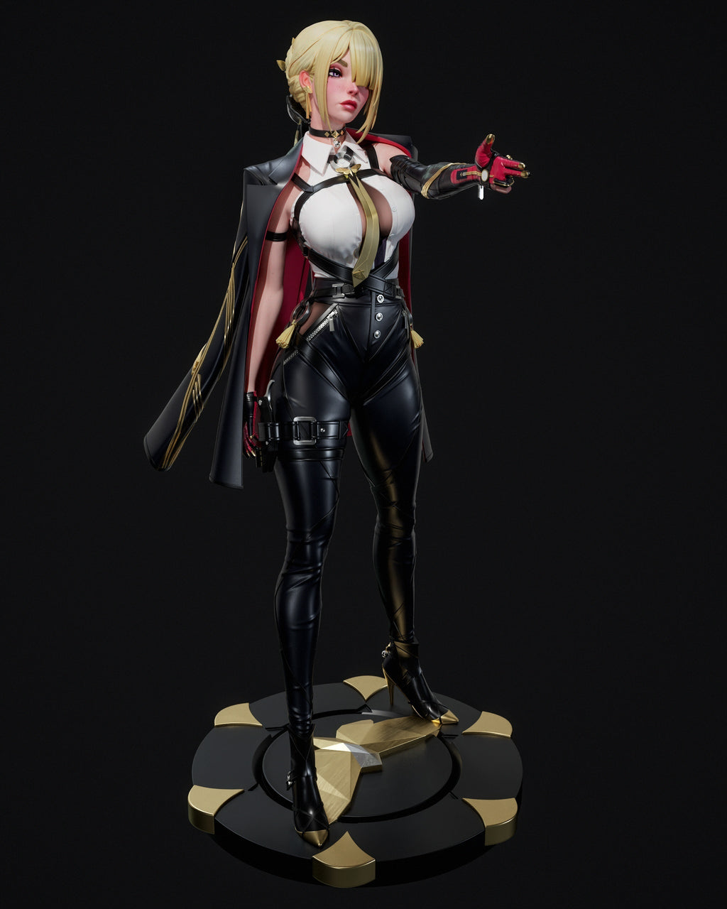 Evelyn Chevalier Statue