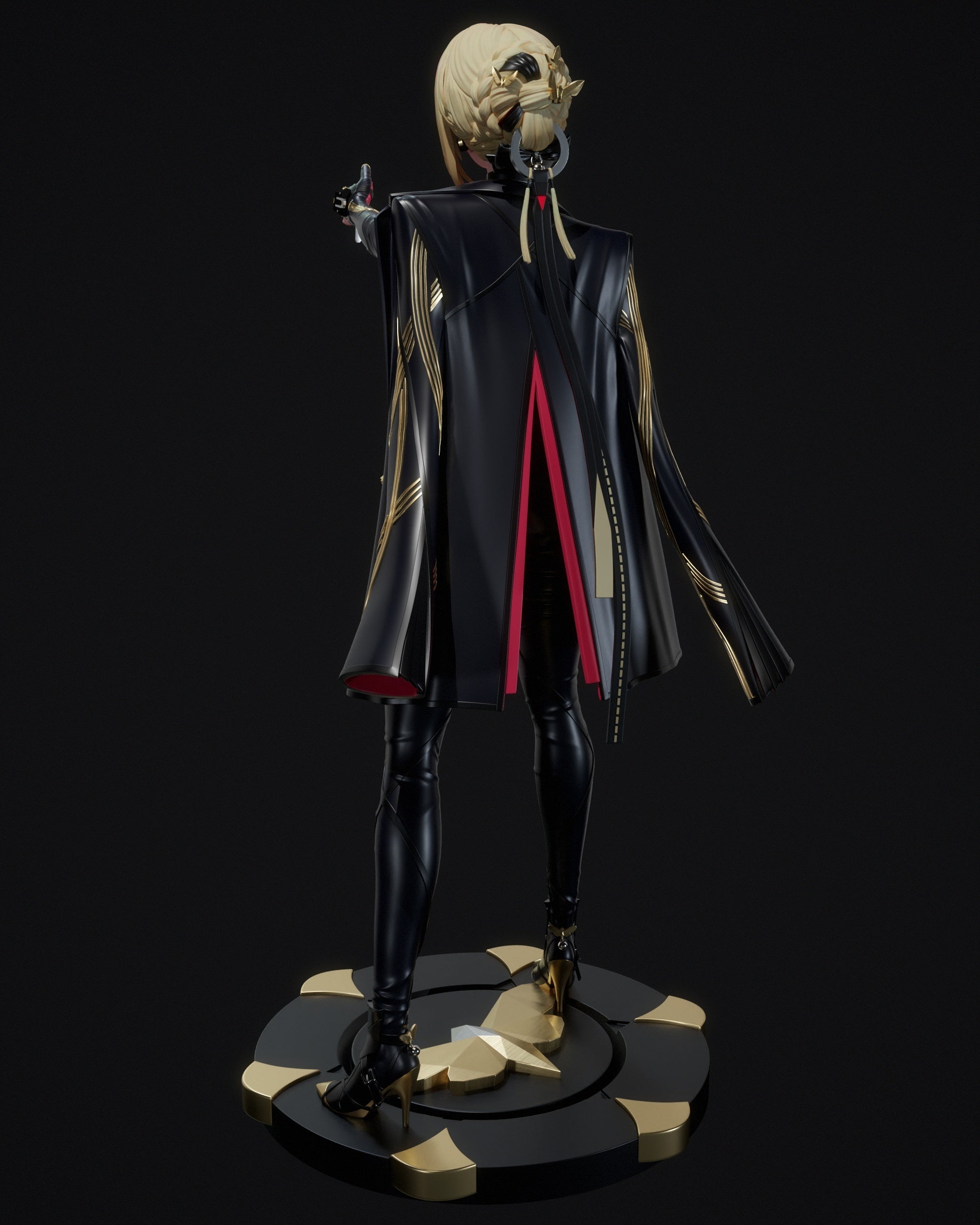 Evelyn Chevalier Statue