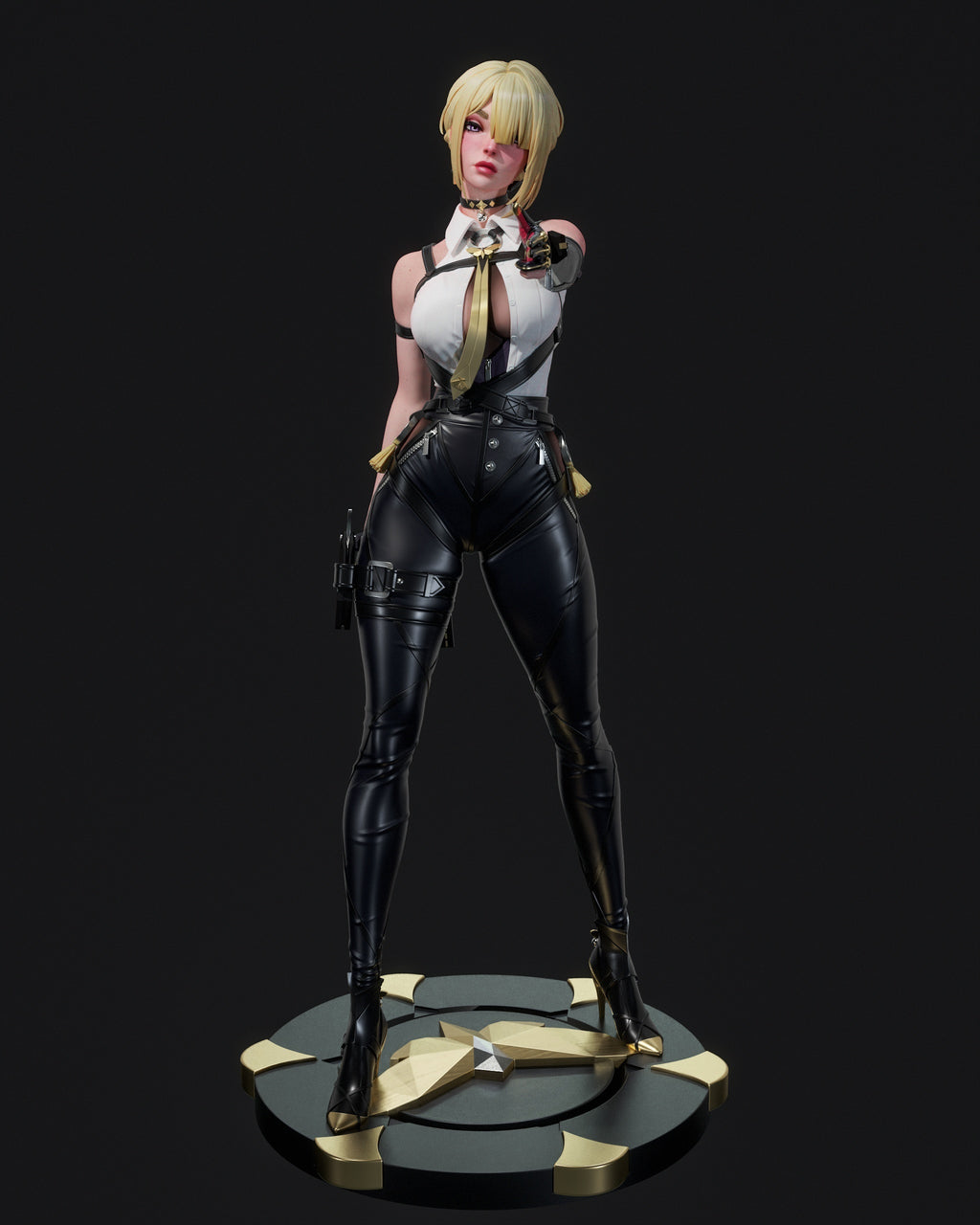 Evelyn Chevalier Statue