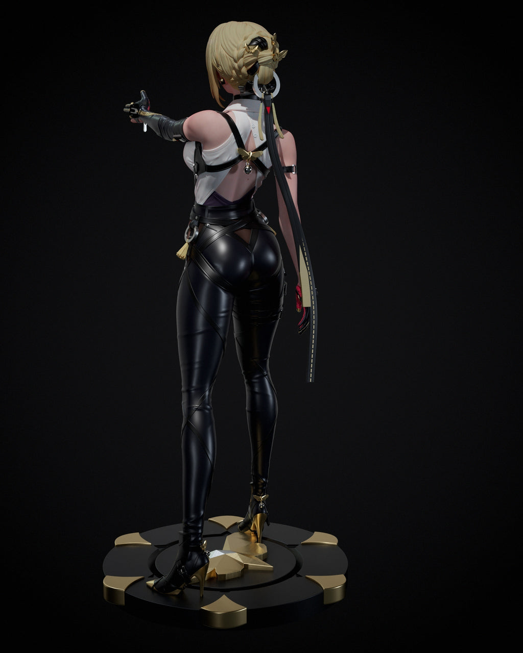 Evelyn Chevalier Statue