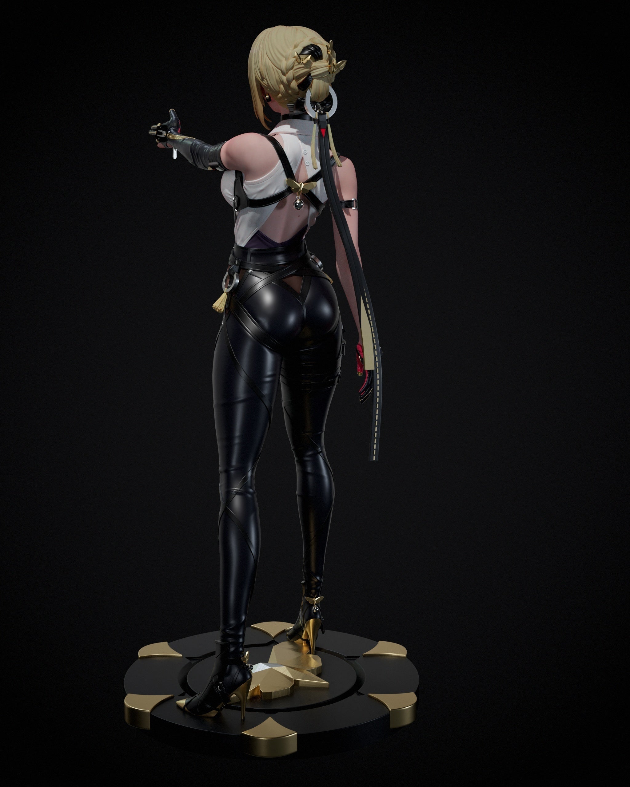 Evelyn Chevalier Statue