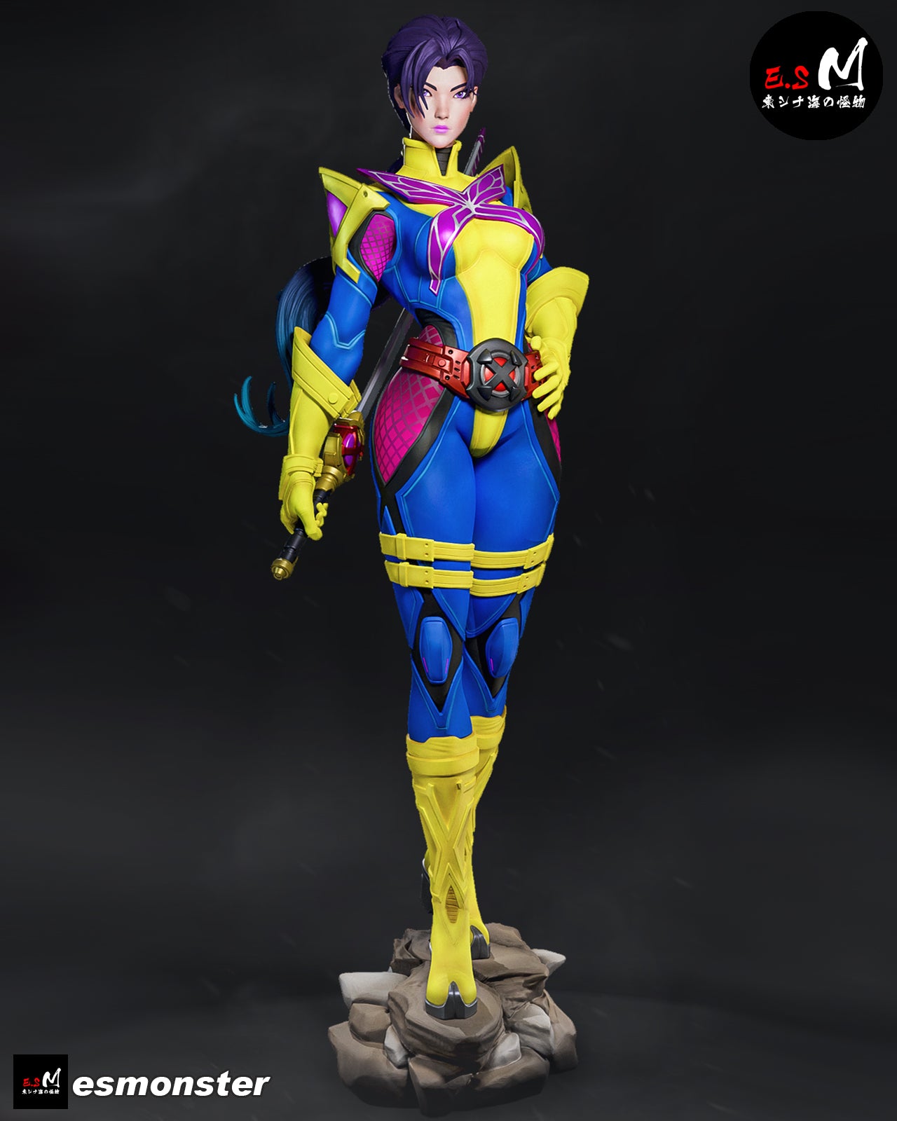 The Psychic Blade Statue