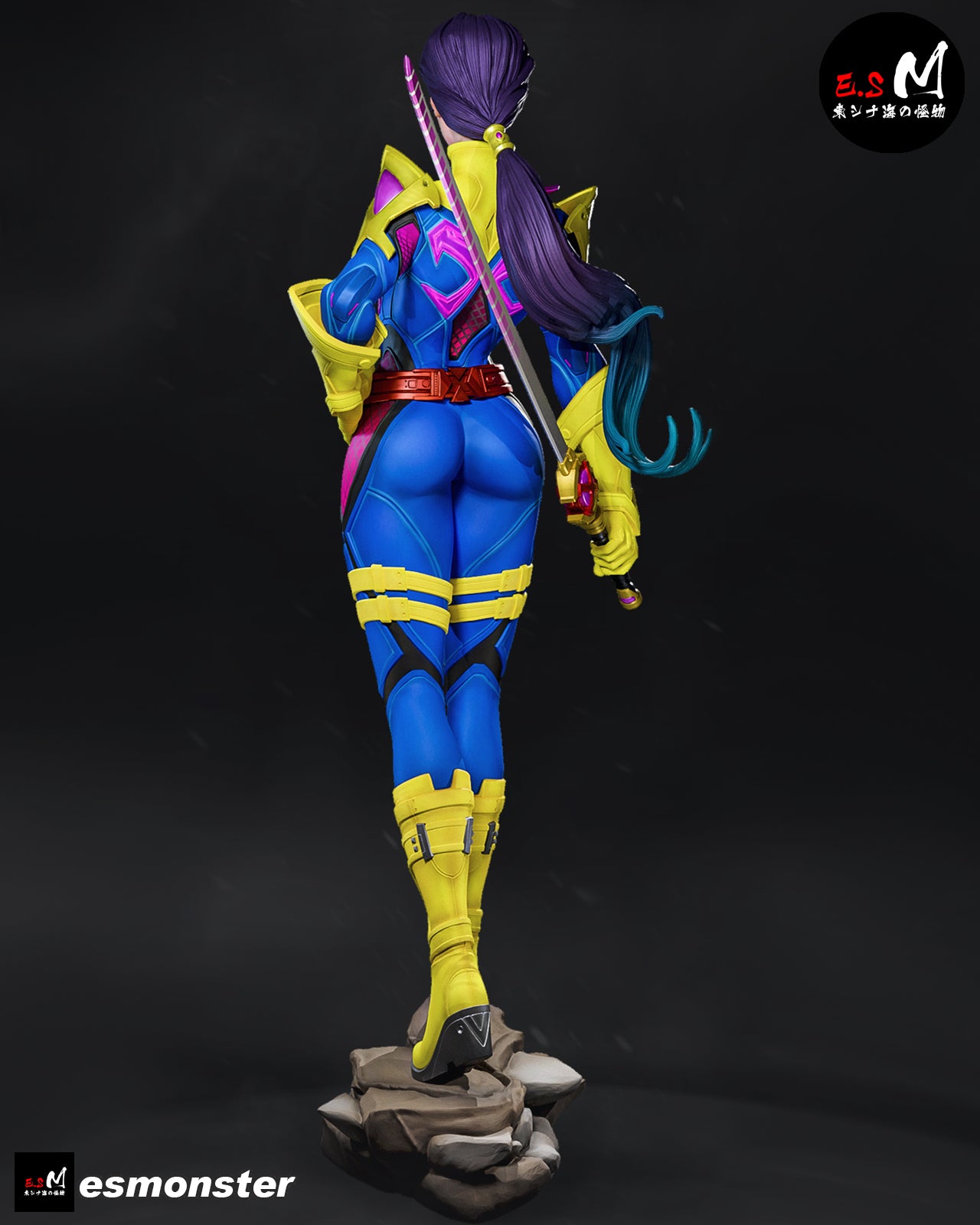 The Psychic Blade Statue