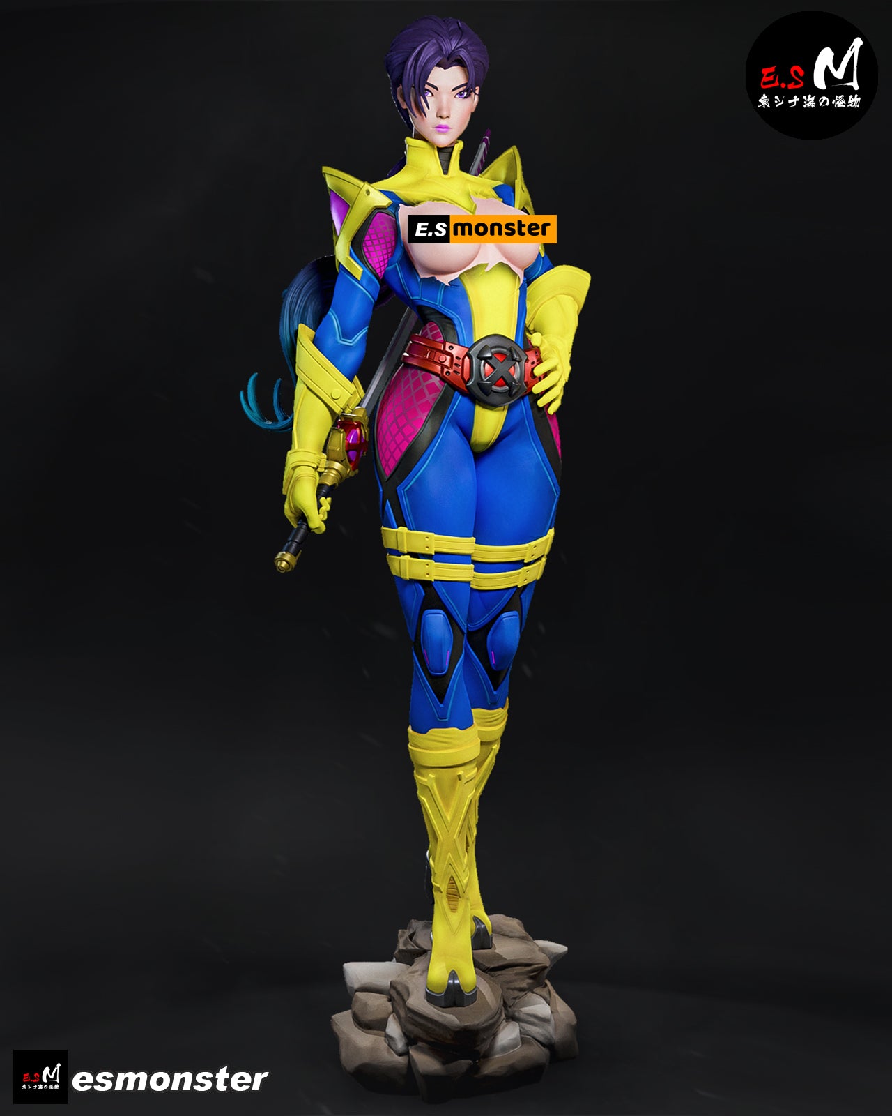 The Psychic Blade Statue
