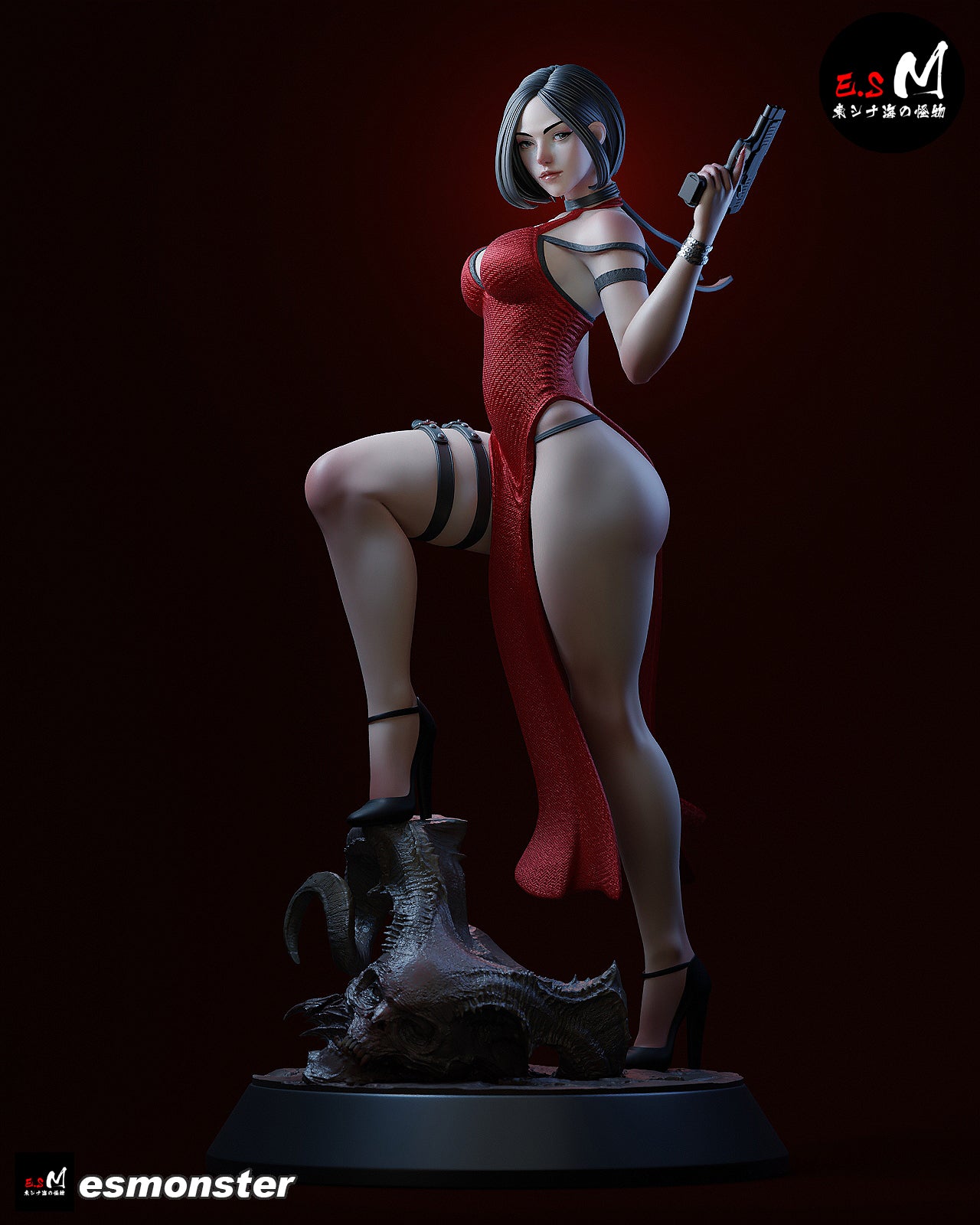 Ada Wong R.E. Statue
