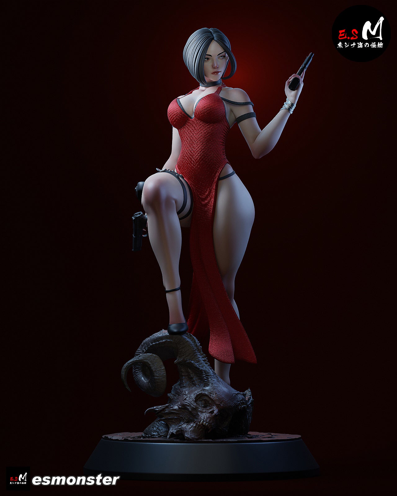Ada Wong R.E. Statue