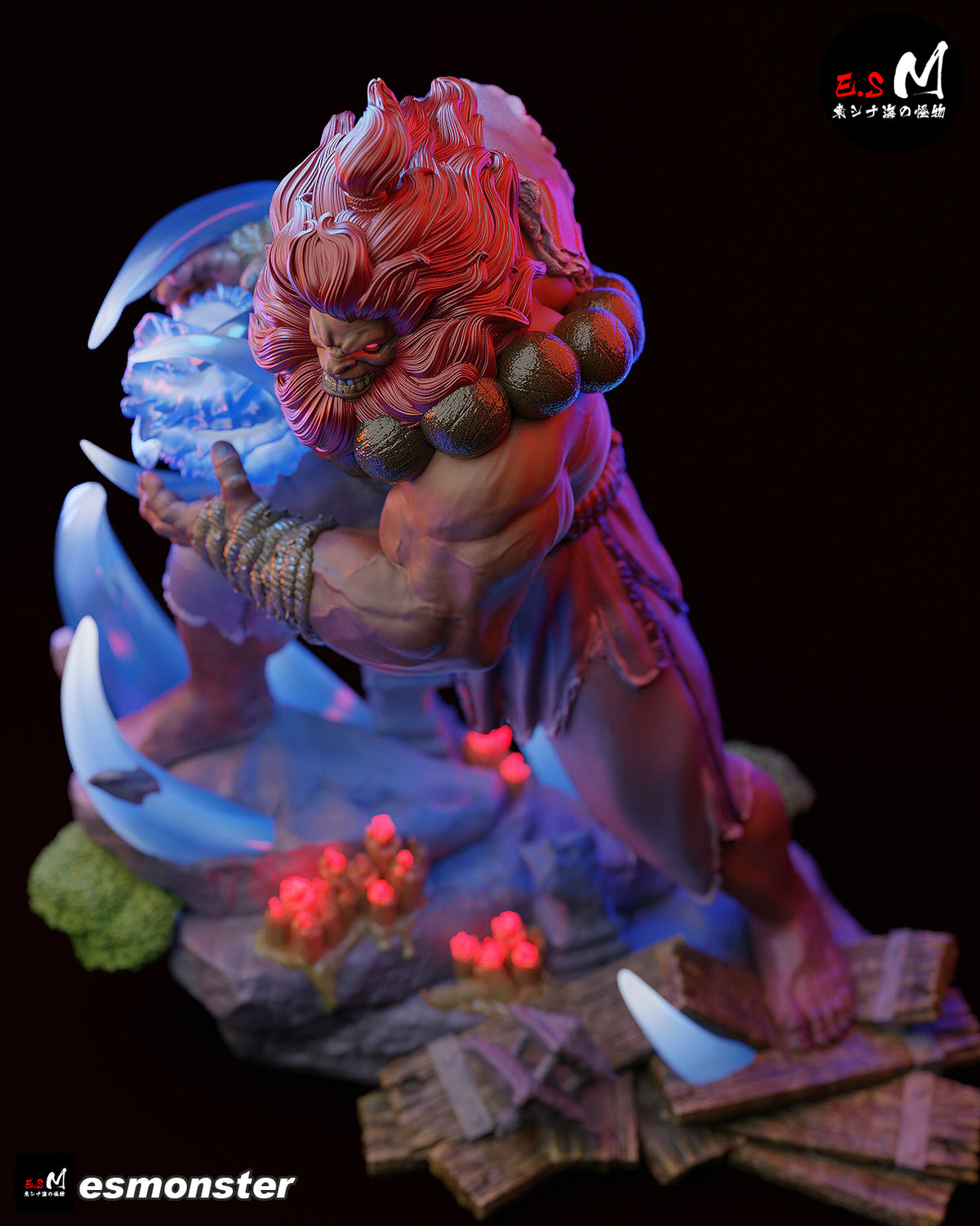 The Oni Wrath Statue