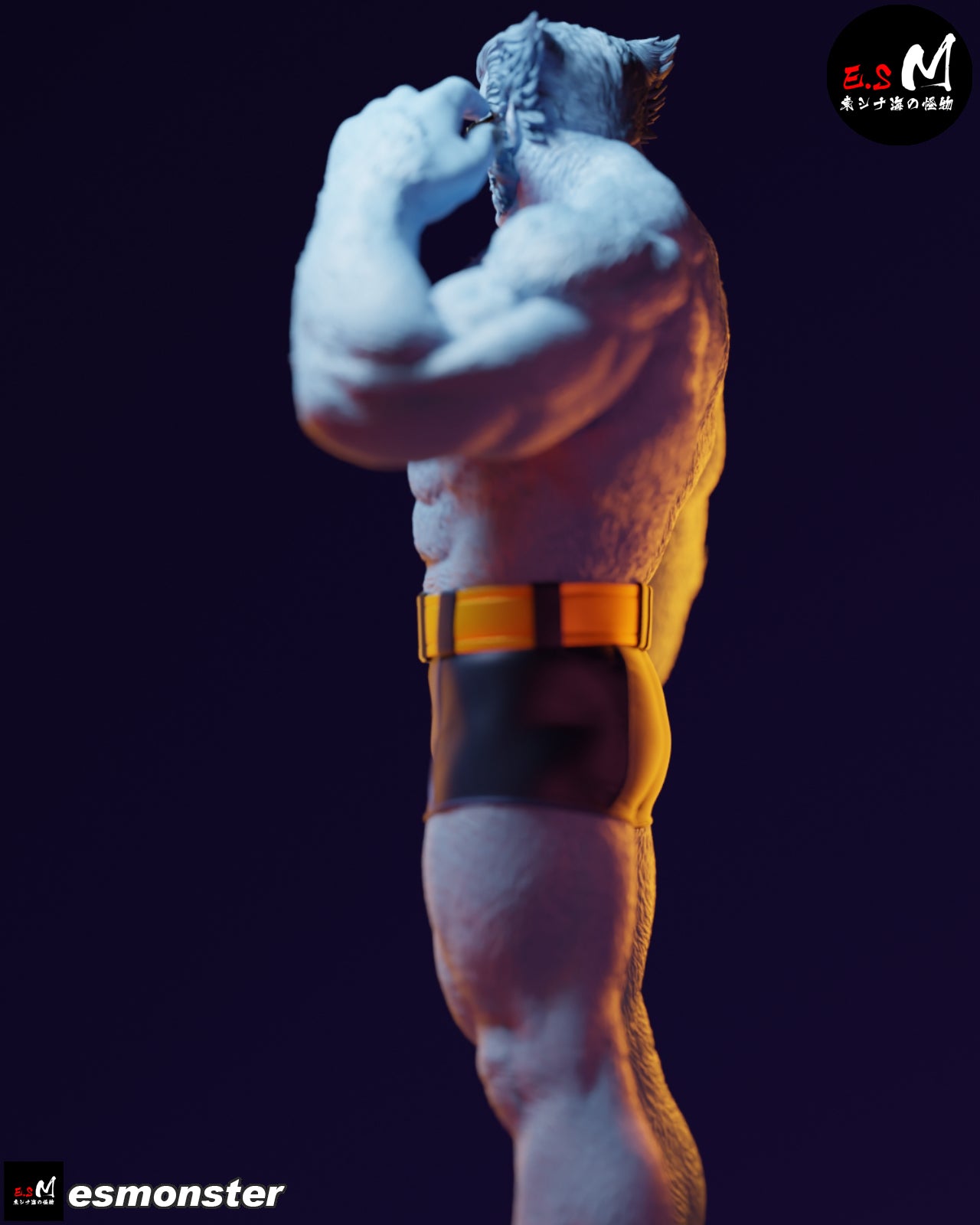 The Blue Savant Statue