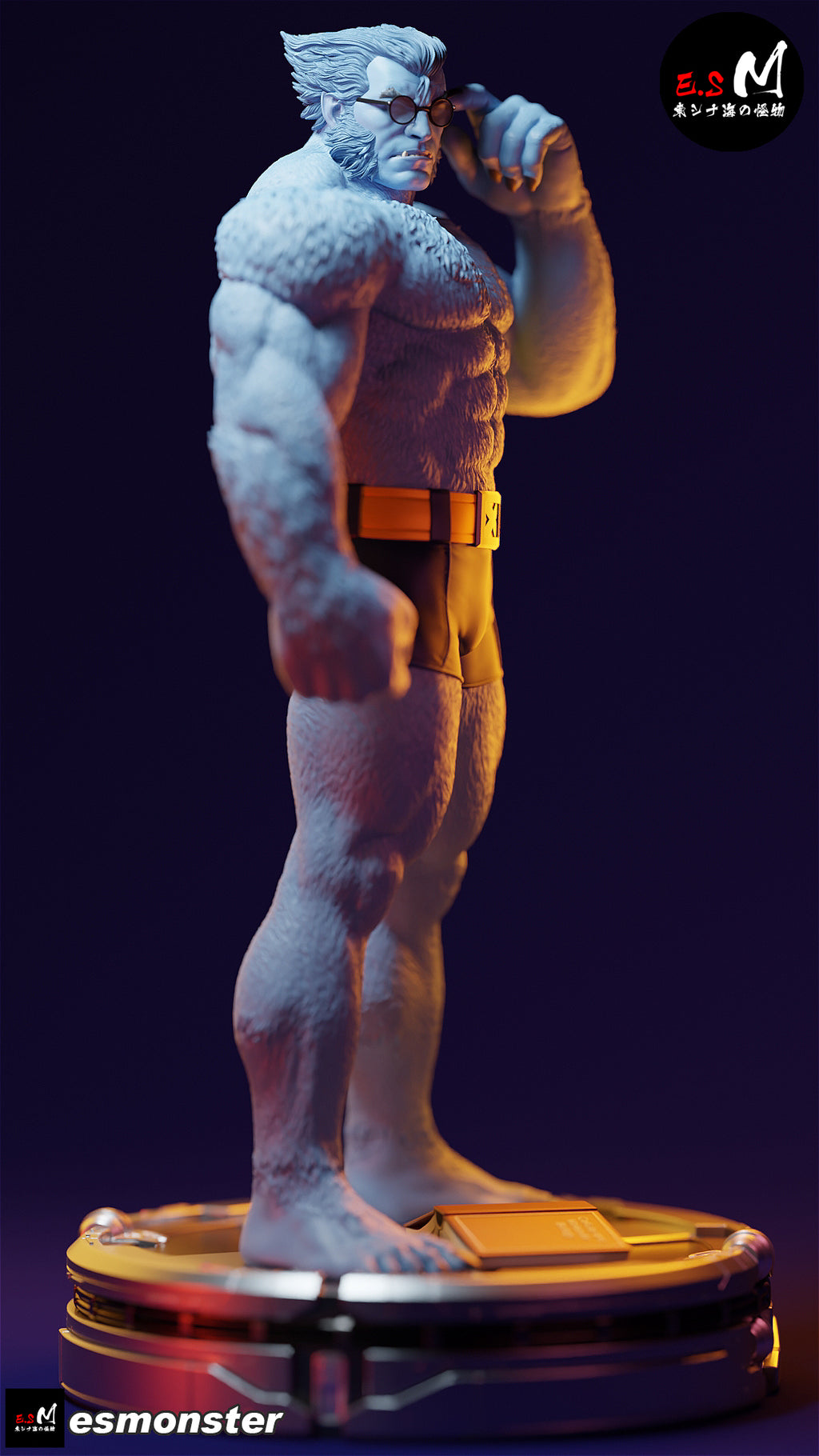 The Blue Savant Statue