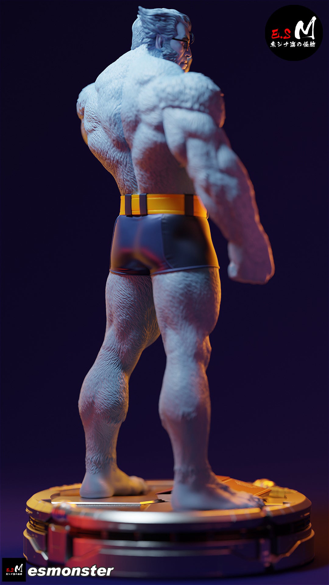 The Blue Savant Statue