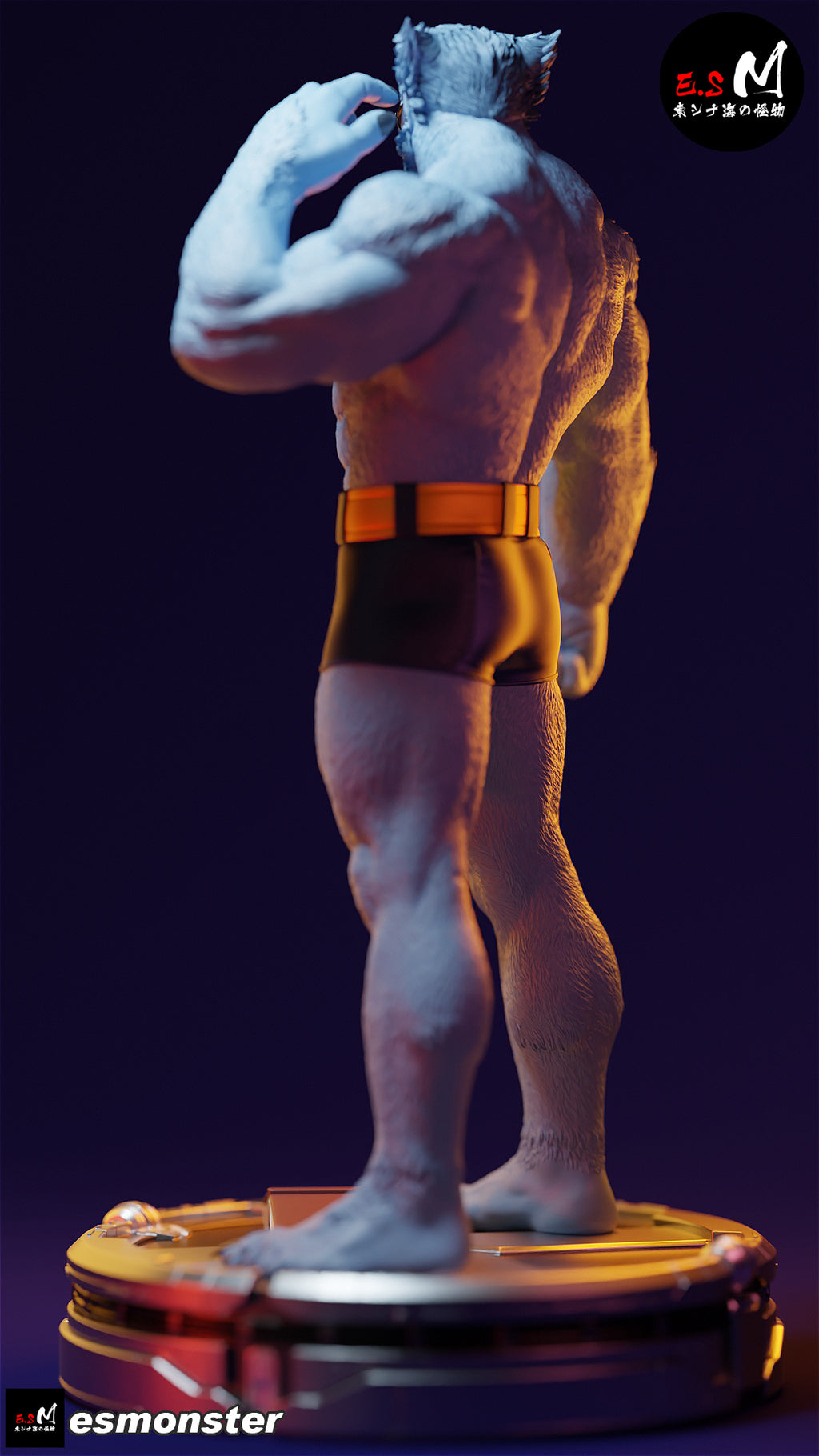 The Blue Savant Statue