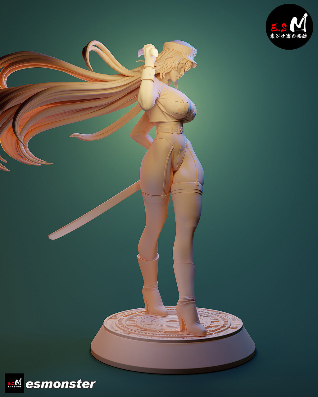 Ice General Empress Statue