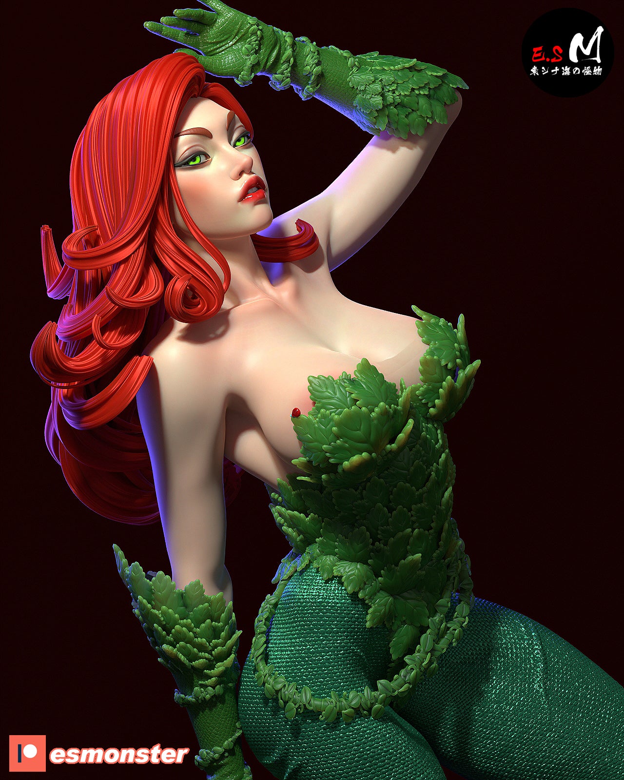 The Poison Temptress Statue
