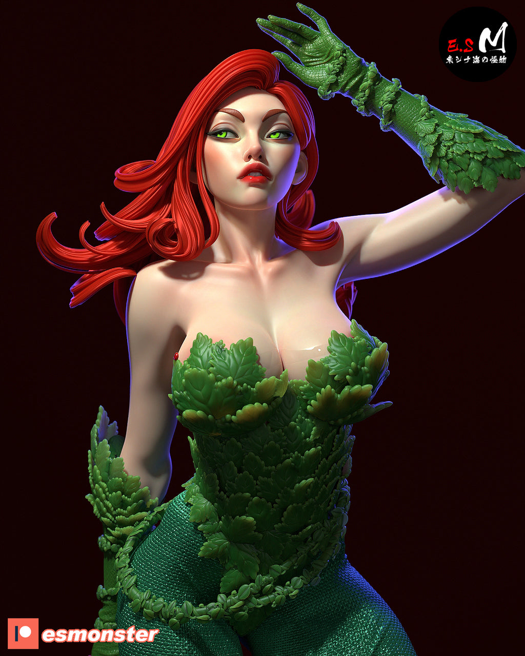 The Poison Temptress Statue