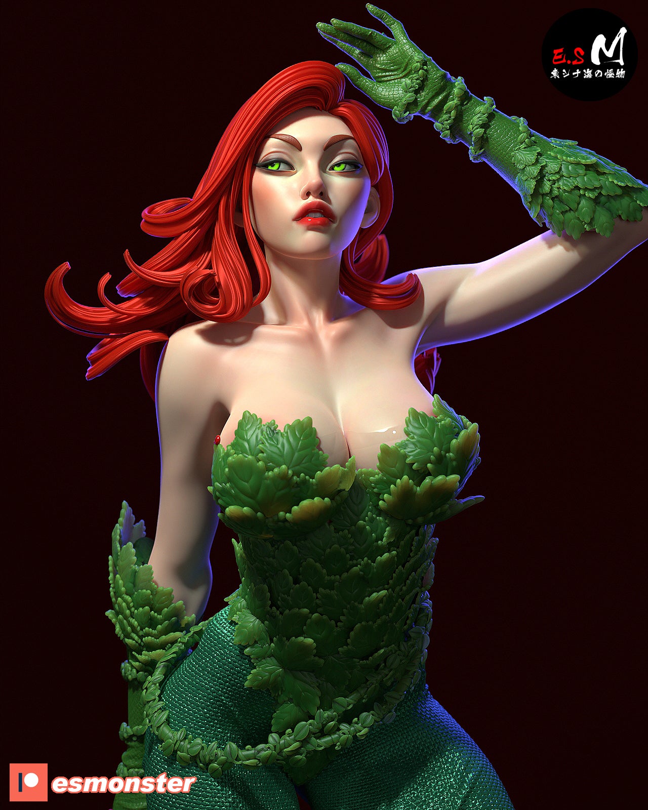The Poison Temptress Statue