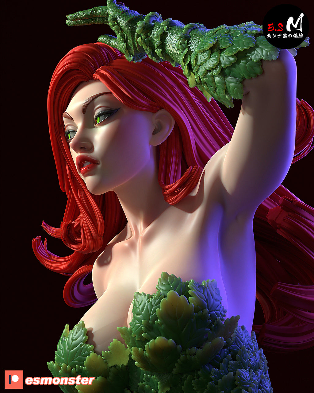 The Poison Temptress Statue