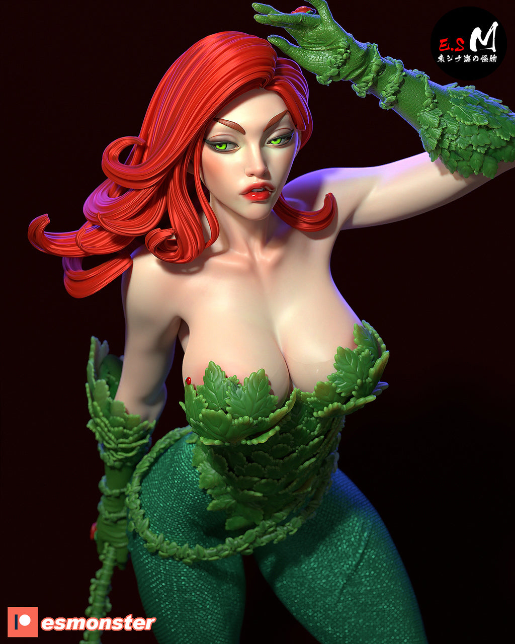 The Poison Temptress Statue