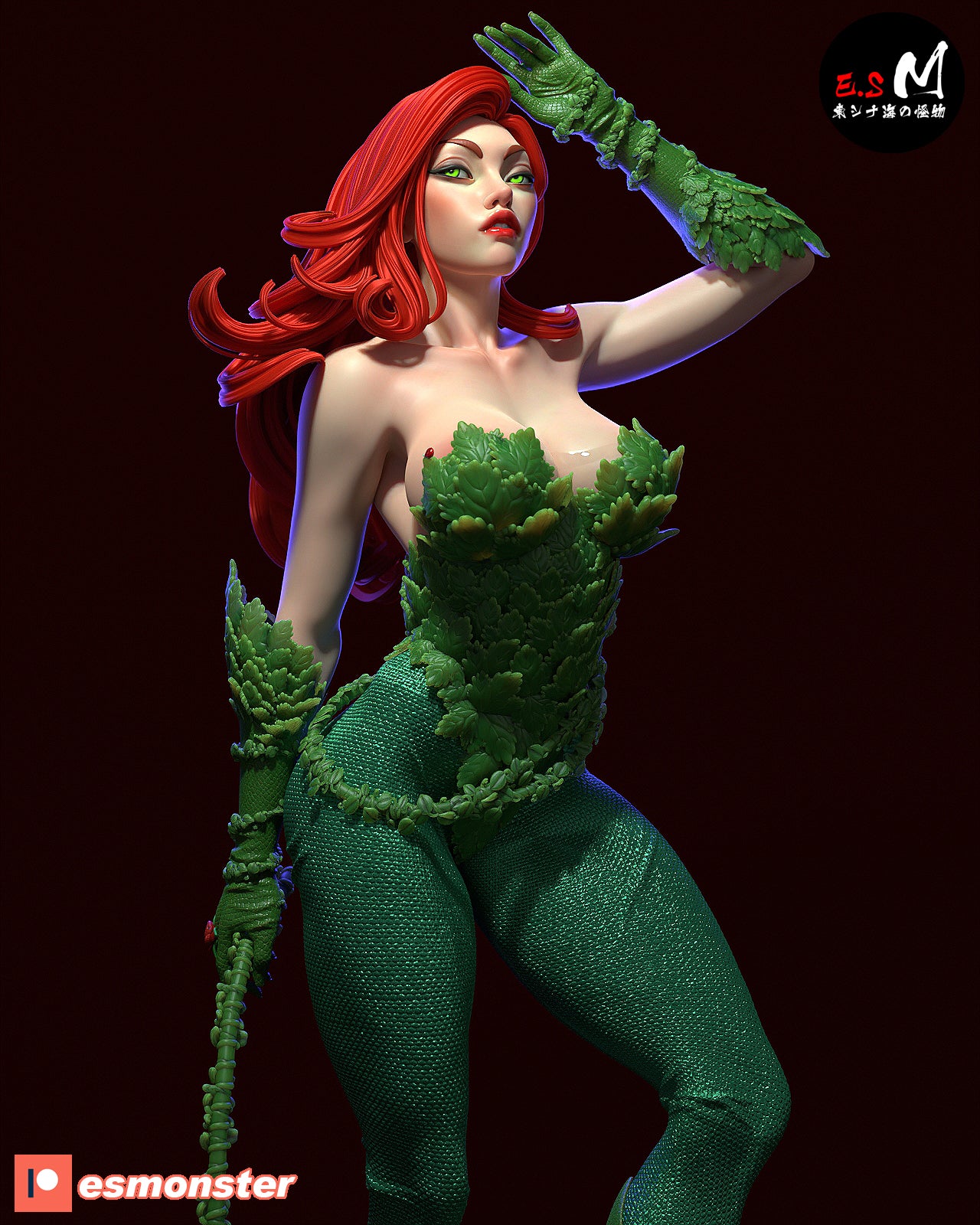 The Poison Temptress Statue