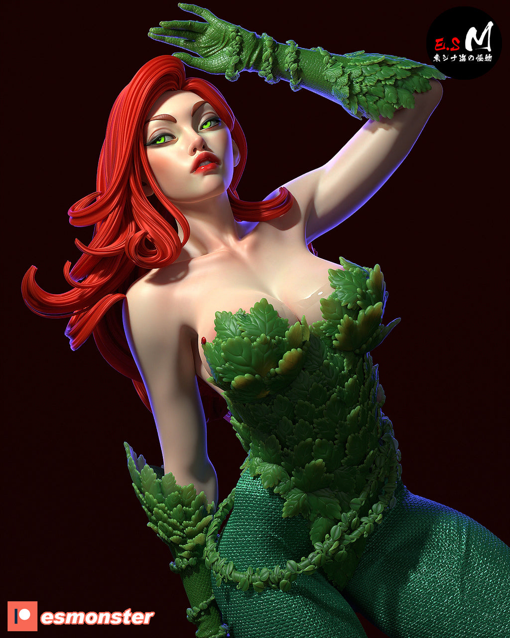 The Poison Temptress Statue