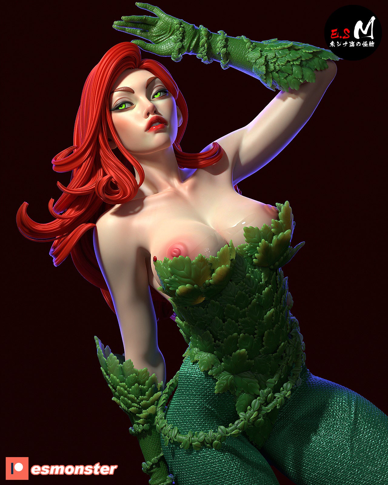 The Poison Temptress Statue