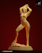 The Violet Duelist Statue