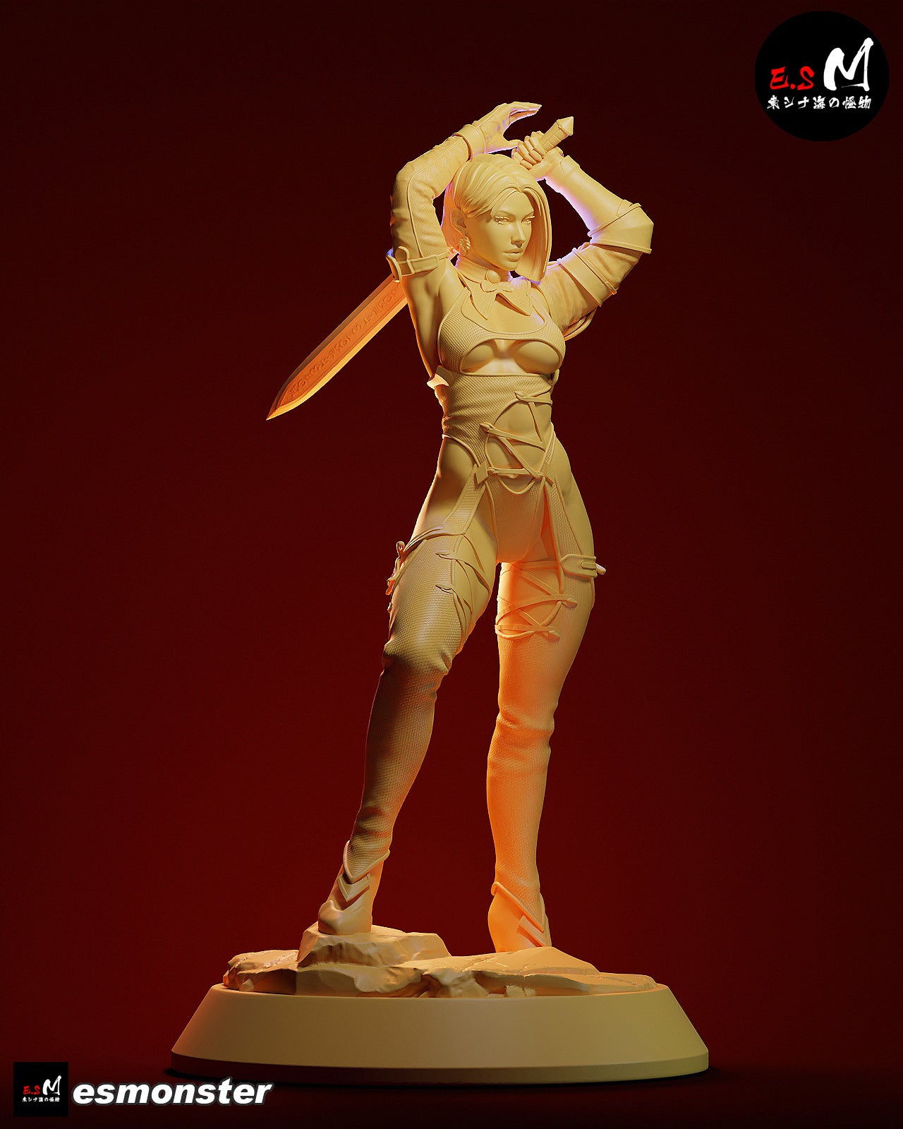 The Violet Duelist Statue