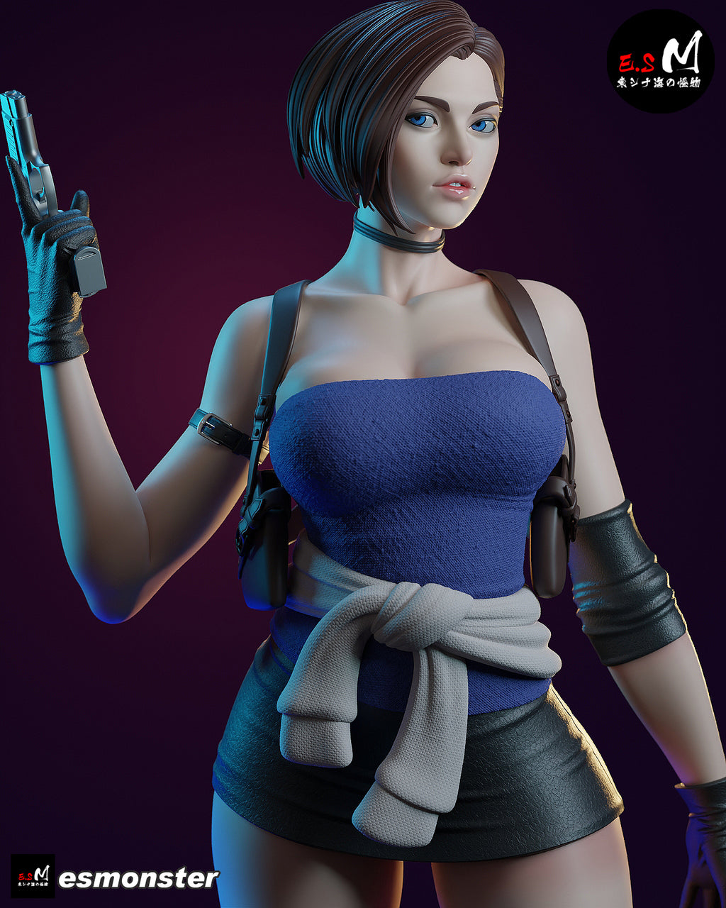 Jill Valentine R.E. Statue